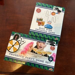 Comes w 2 fun drinking games bundle